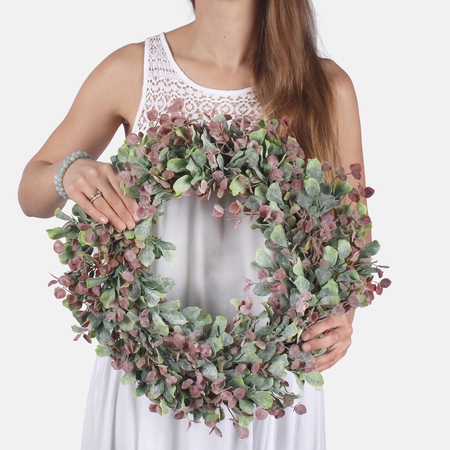 Two-colour wreath 46 cm